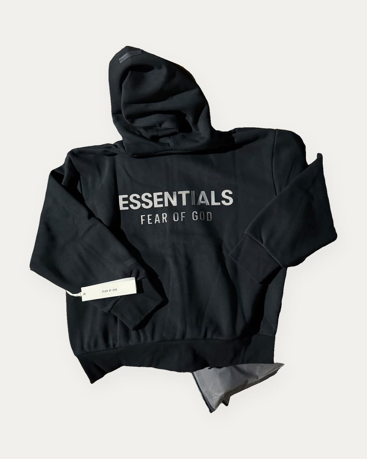 Hoodie Essentials Stretch Limo (negro)